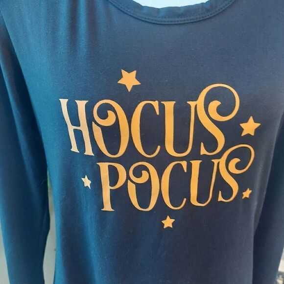 Spooky night size S/P shirt women's Hocus Pocus - Picture 2 of 10